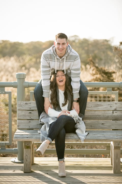 The Best Robert Moses State Park Engagement Photos-4