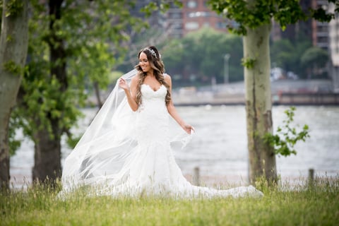 Roosevelt Island Park Wedding Photos-12