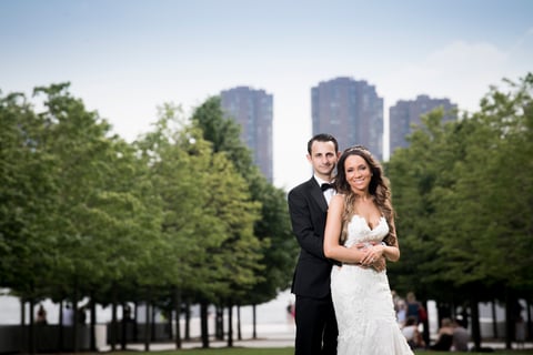 Roosevelt Island Park Wedding Photos-9