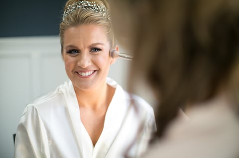 Bellport Country Club - Bride getting ready