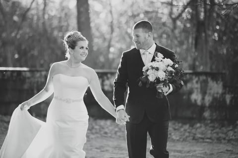 Light and Airy Wedding Photographs at Bellport Country Club