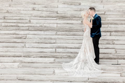 Light and Airy Wedding Photo at Bourne Mansion