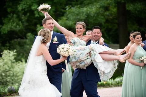 Candid wedding photos at Crest Hollow Country Club