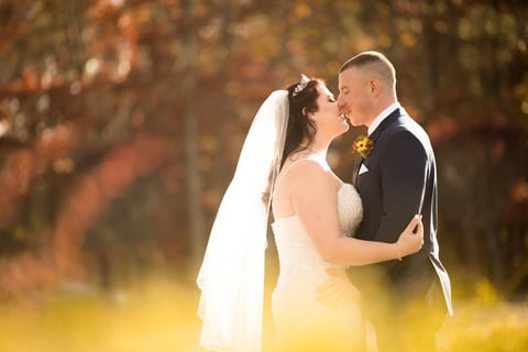 Bright and Airy Wedding Picture at East Winds